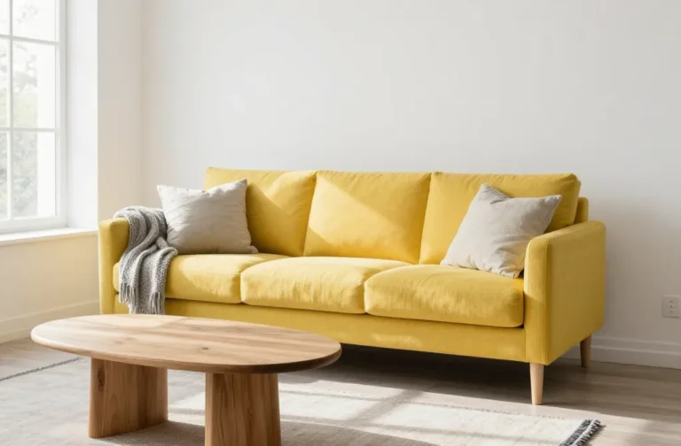 17 Yellow Couch Living Room Ideas That Brighten Any Space