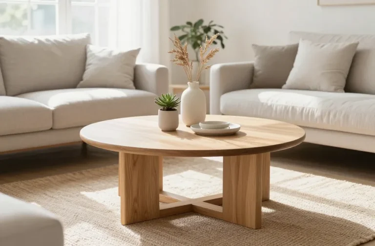 13 Round Coffee Table Styling Ideas That Wow