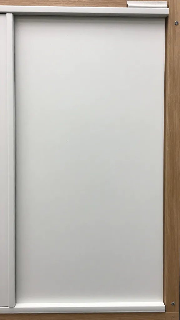 Ultra-close view of degreased cabinet surface ready for primer, tack cloth in frame