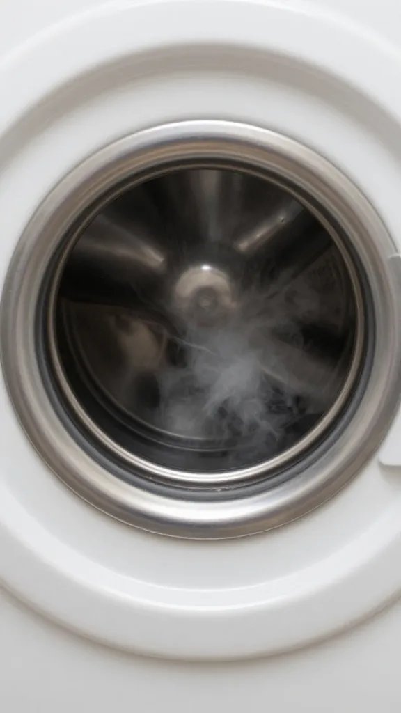 closeup of a vented laundry room pipe hinting at sewer gas odor