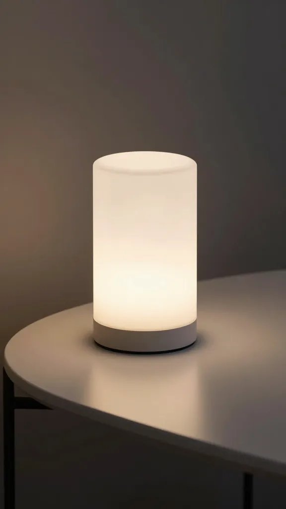 How to Arrange Living Room Furniture Without the Chaos 3 Closeup of a coffee table with a single minimalist lamp