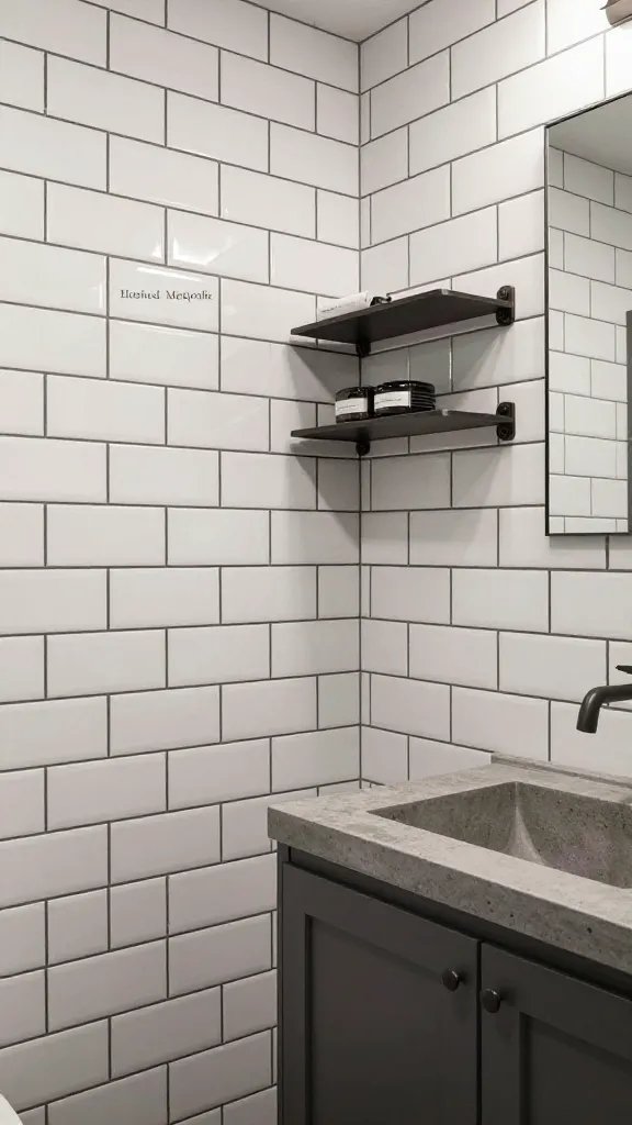 11 Black and White Bathroom Tile Ideas for Chic Drains 6 Item 5