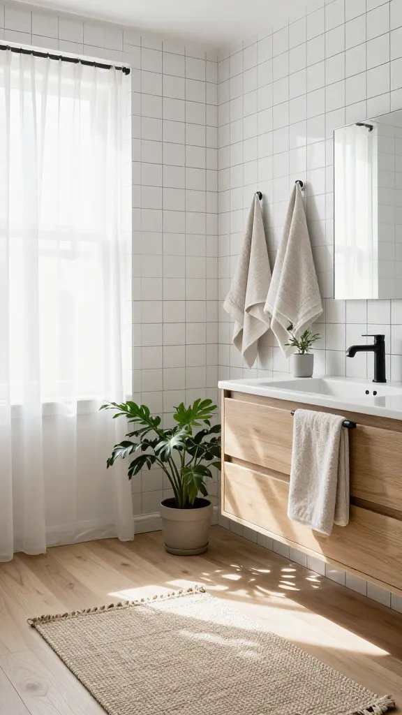 11 Black and White Bathroom Tile Ideas for Chic Drains 12 Item 11