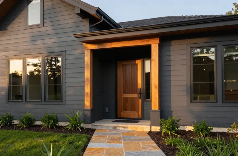 11 Grey House Exterior Color Schemes That Wow the Block