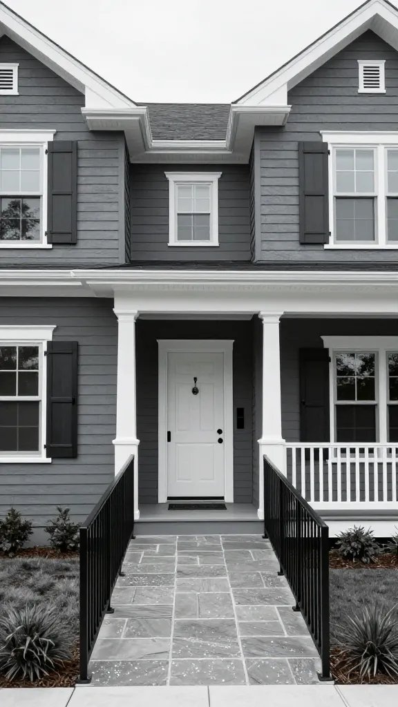 Grey House Exterior Color Schemes That Wow the Block 5 Item 3