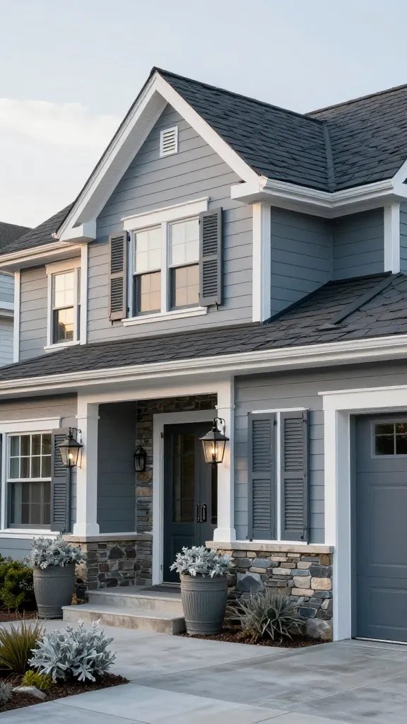 Grey House Exterior Color Schemes That Wow the Block 7 Item 5