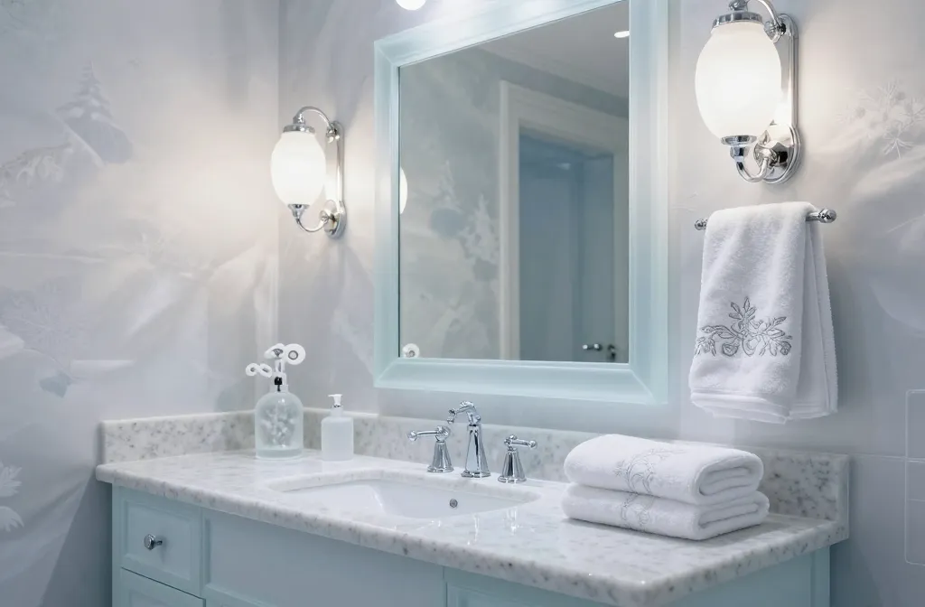 11 Christmas Bathroom Decor Ideas: Festive, Chic, Splashy Inspiration