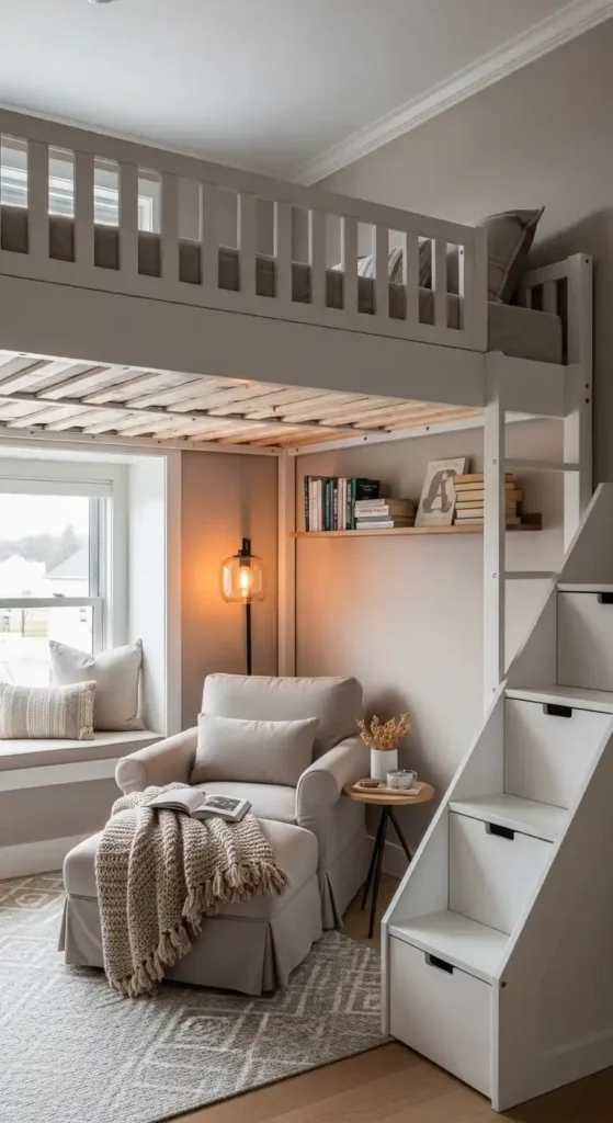 10 Loft Bed Bedroom Ideas That Wow a Grown-Up Space 7 image 2026 03 10T192847.593