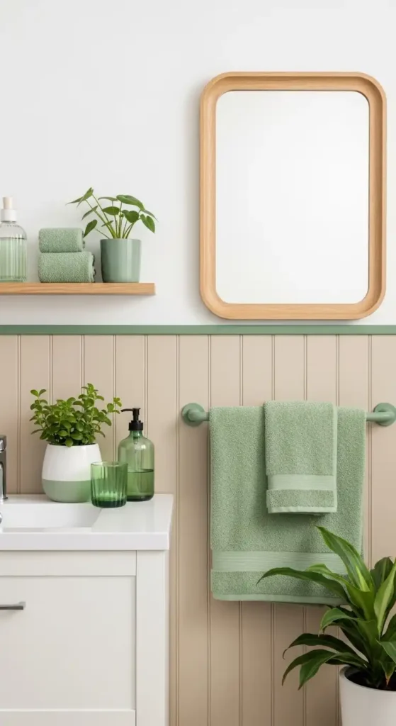 Spa-Ready Beige With Soft Greens
