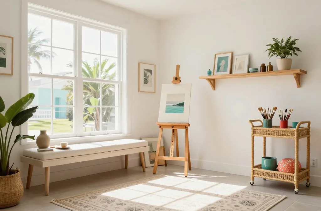 8 Florida Room Art Studio Ideas: Sunlit Creative Havens