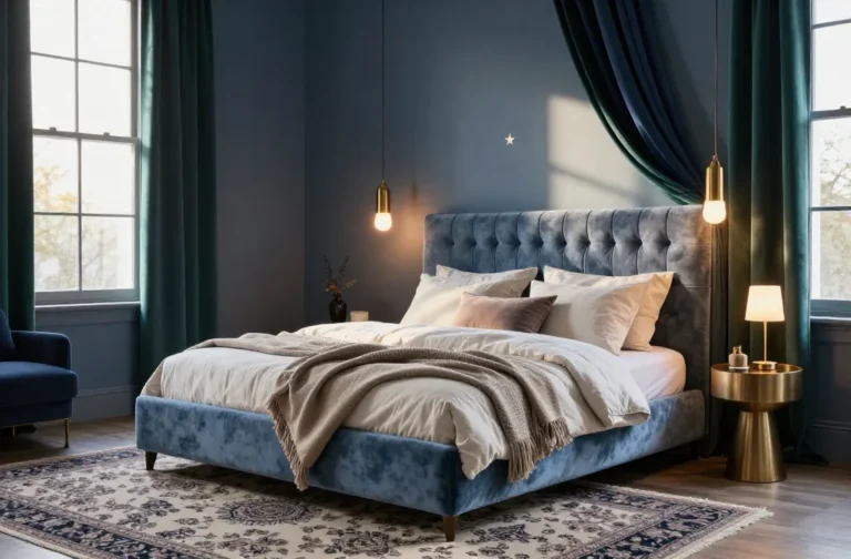 7 Dusty Blue Bedroom Ideas Ideas: Trendy Must-See Vibes