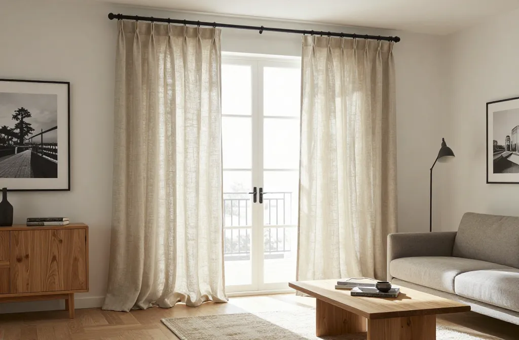 9 Black and Beige Living Room Curtains: Chic Dual-Neutral Ideas 1 9 Black and Beige Living Room Curtains: Chic Dual-Neutral Ideas