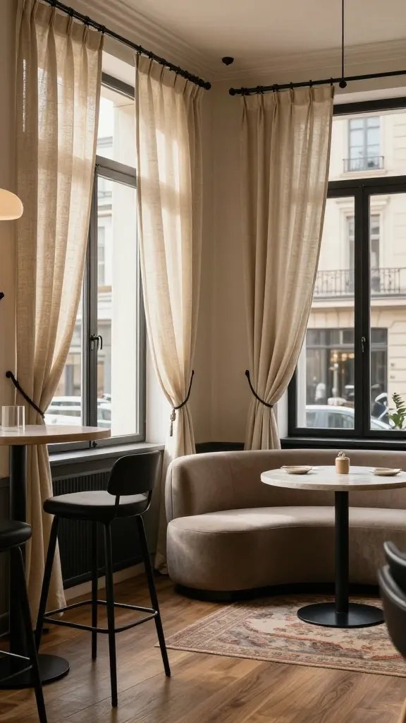 9 Black and Beige Living Room Curtains: Chic Dual-Neutral Ideas 7 Item 6