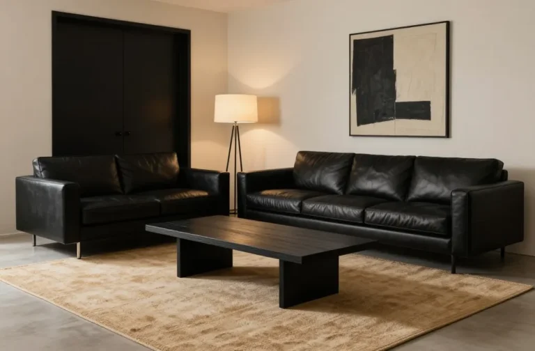 7 Black and Beige Living Room Apartment: Effortless Chic