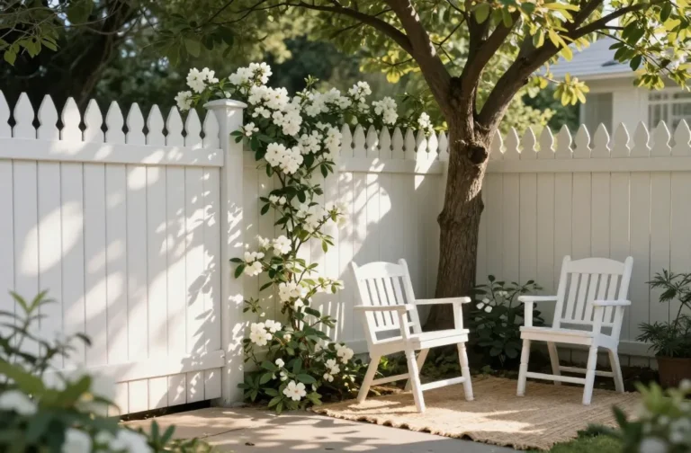 7 Garden Fence Ideas with Trees: Enchanted Edges