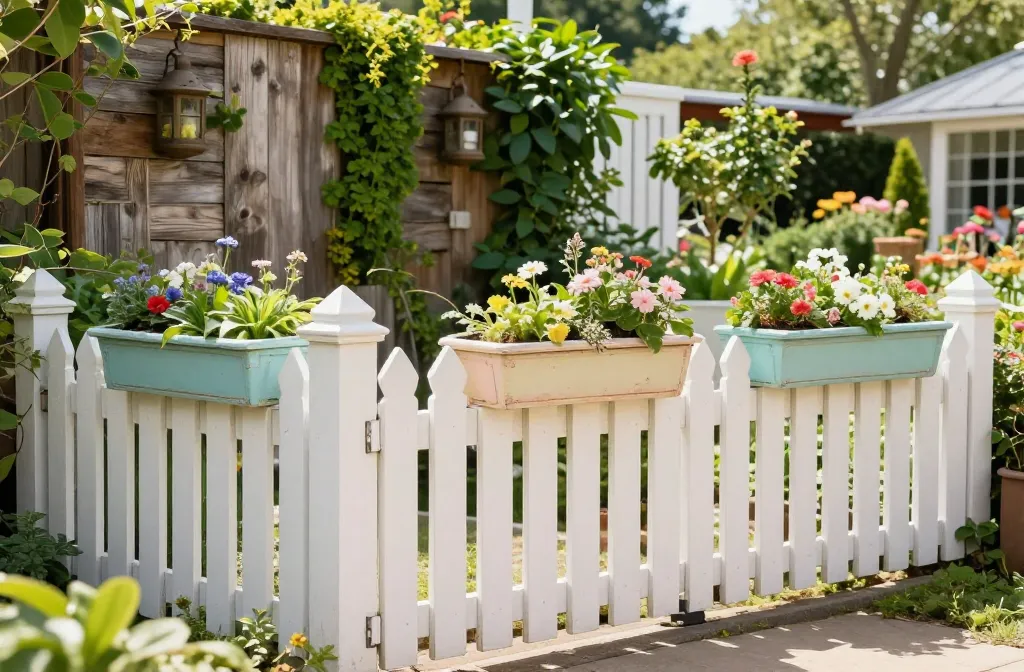 10 Garden Fence Ideas Diy Cheap Budget: Charming, Budget Diy Fences