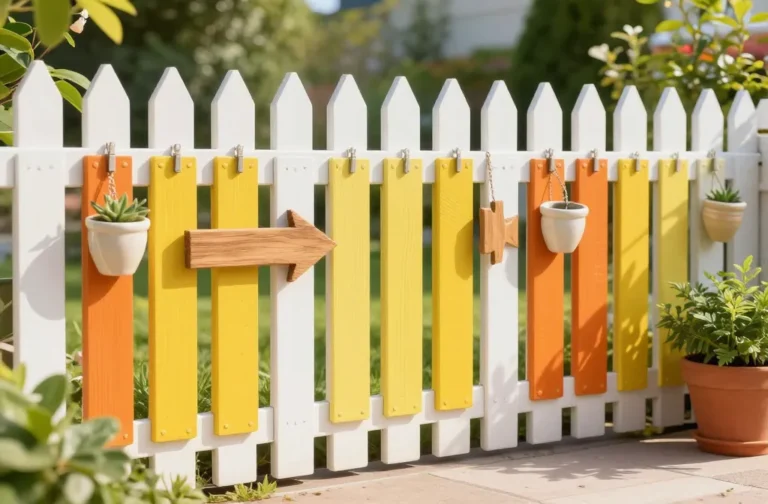 8 Garden Fence Art: Tiny Makeovers for Big Wow