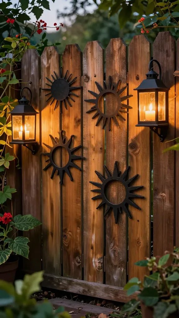 8 Garden Fence Art: Tiny Makeovers for Big Wow 4 Item 3