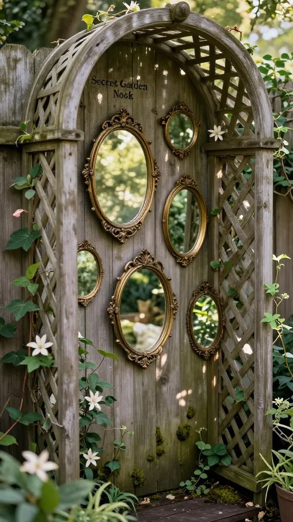 8 Garden Fence Art: Tiny Makeovers for Big Wow 9 Item 8