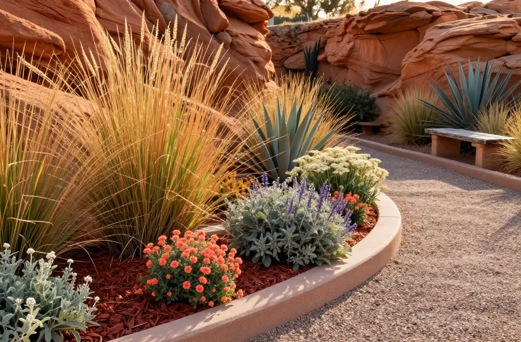 11 Front Yard Flowerbed Texas: Bold, Sunproof Borders