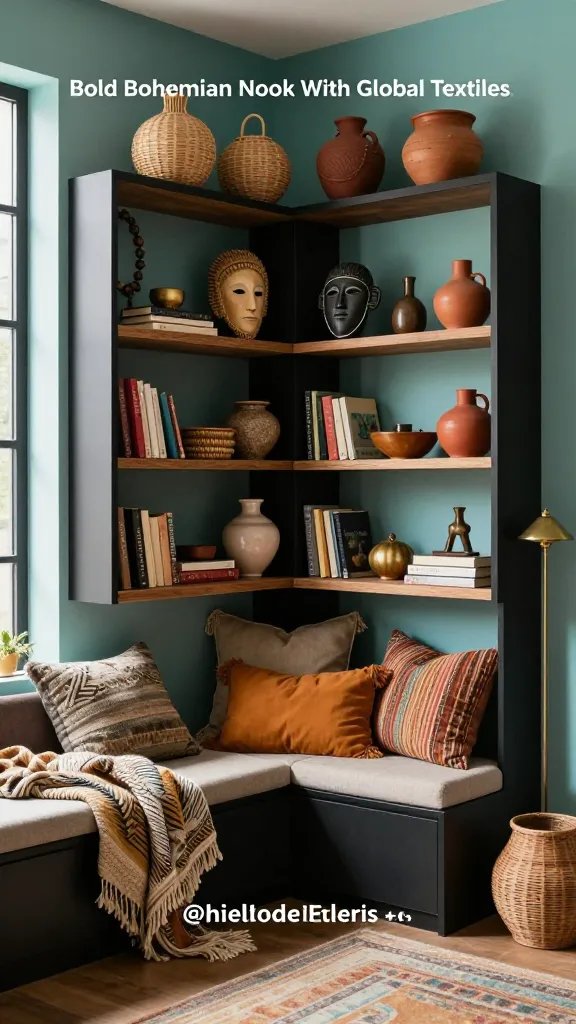 13 Corner Bookshelf Decorating Ideas: Chic Nook Makeovers 3 Item 2