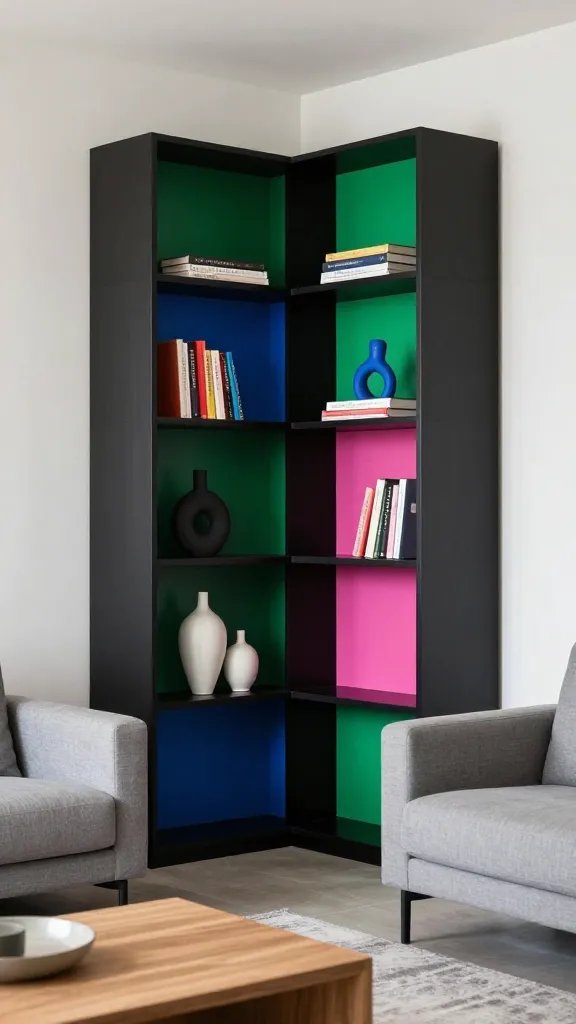 13 Corner Bookshelf Decorating Ideas: Chic Nook Makeovers 14 Item 13