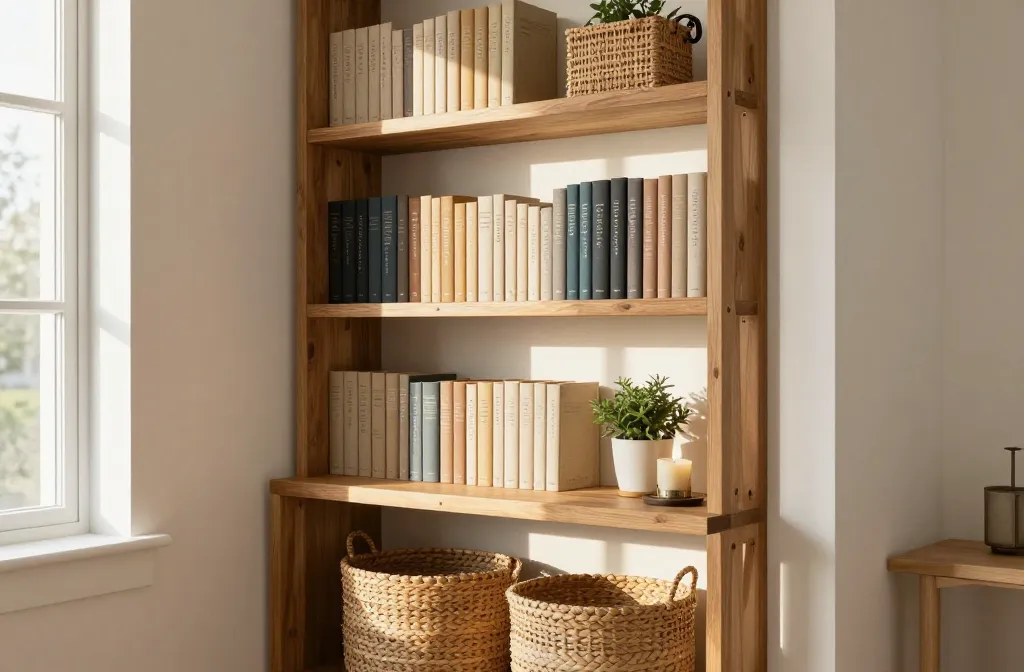 11 Shanty 2 Chic Bookshelf: Cozy, Chic Ideas for Small Spaces