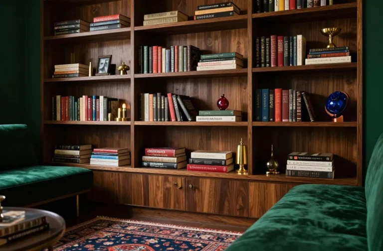 9 Chic Wall Bookshelf: Bold, Cozy, Chic Makeovers 18 9 Chic Wall Bookshelf: Bold, Cozy, Chic Makeovers