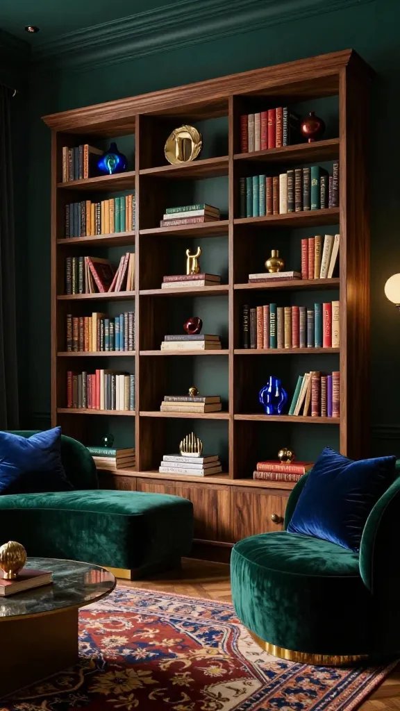 9 Chic Wall Bookshelf: Bold, Cozy, Chic Makeovers 2 Item 1