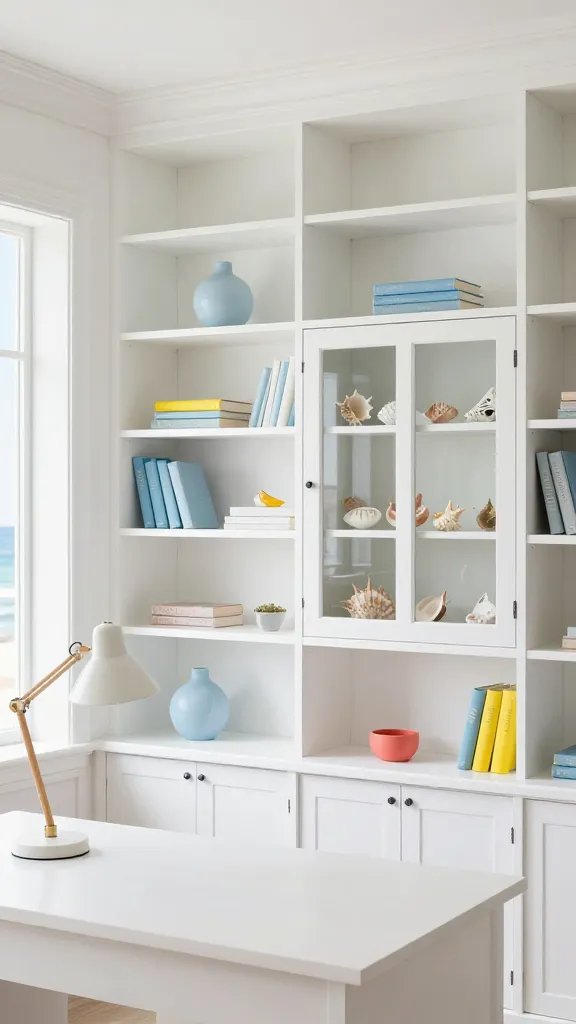 7 Coastal Chic Bookshelf: Sunlit Shelf Inspirations 3 Item 2