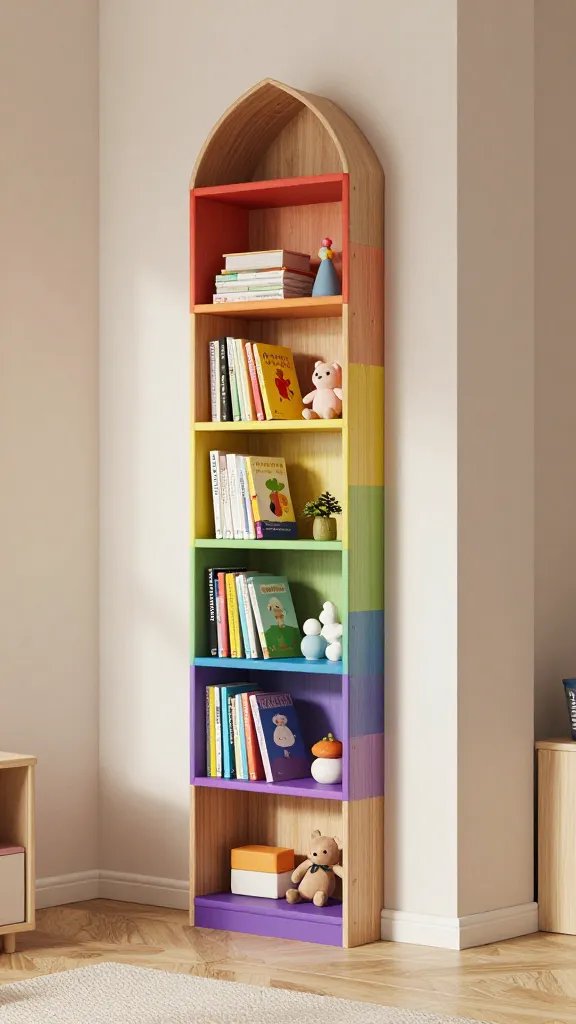11 Small Space Bookshelf for Kids: Tiny Shelves, Big Adventures 4 Item 3