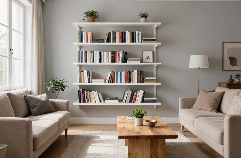 8 Small Space Bookshelf Living Room: Cozy, Chic Ideas