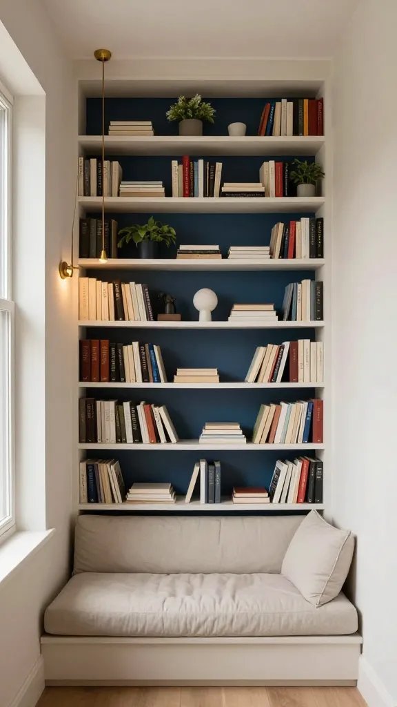 7 Small Space Bookshelf Ideas: Tiny Shelf, Big Wow 4 Item 3