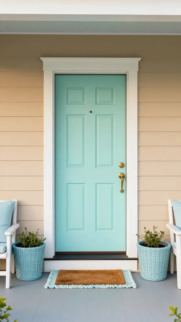 13 Front Door Colors with Tan House: Curb Appeal Quick Picks 7 Item 6
