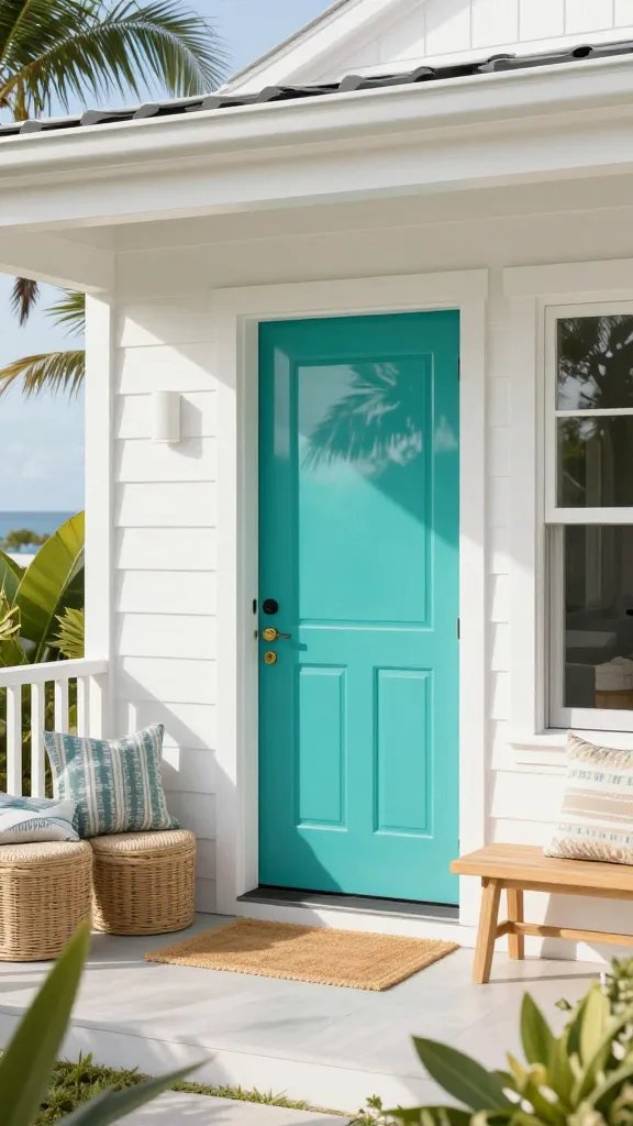 9 Front Door Colors with White House: Bold & Welcoming? 9 Item 8