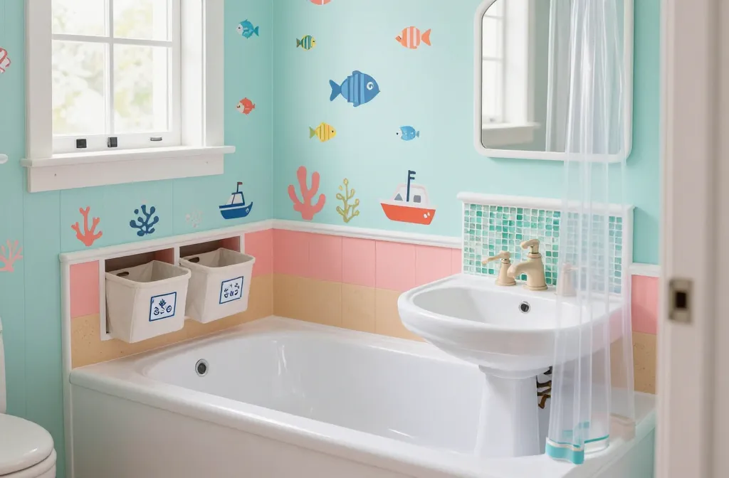 9 Small Bathroom Kids: Cute Mini Bath Ideas
