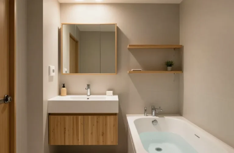 11 Japanese Small Bathroom: Serene Space Hacks 7 11 Japanese Small Bathroom: Serene Space Hacks