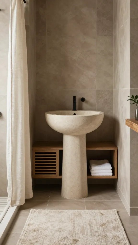 9 Japandi Small Bathroom: Tiny Chic, Big Calm 3 Item 2