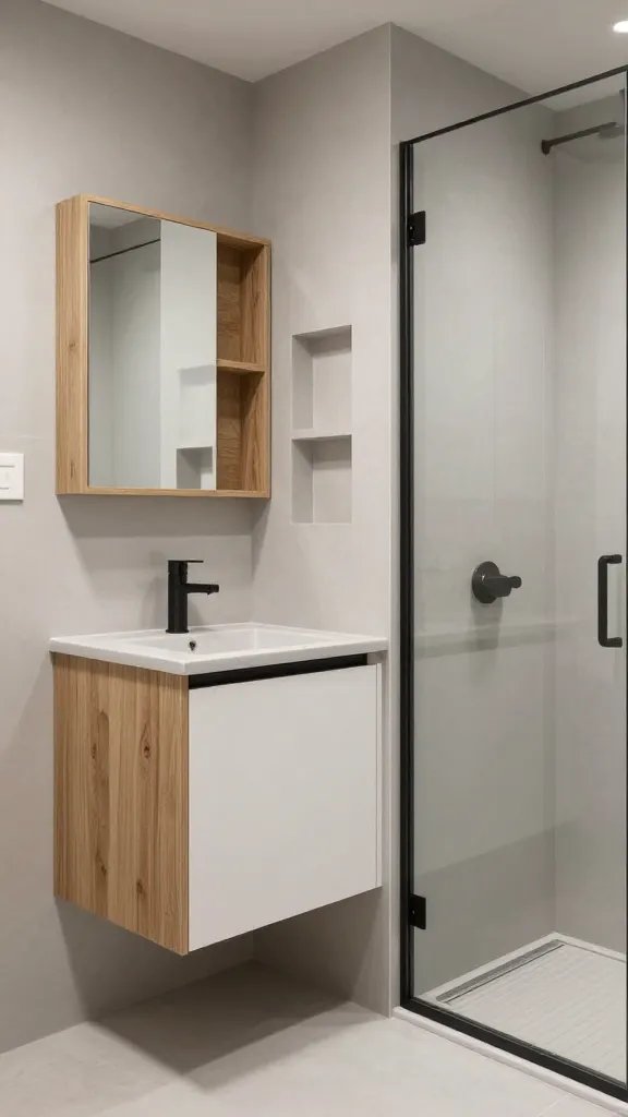 9 Japandi Small Bathroom: Tiny Chic, Big Calm 7 Item 6