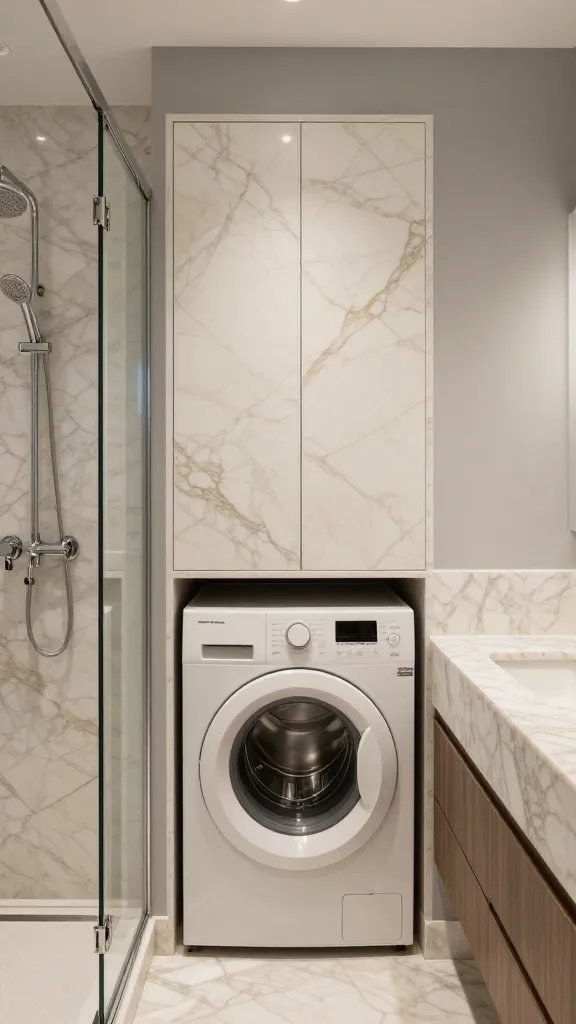 8 Small Bathroom Ideas with Wash Machine: Tiny Luxe in One Space Unveiled 5 Item 4