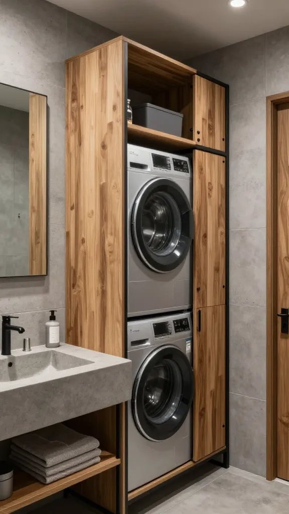 8 Small Bathroom Ideas with Wash Machine: Tiny Luxe in One Space Unveiled 8 Item 7