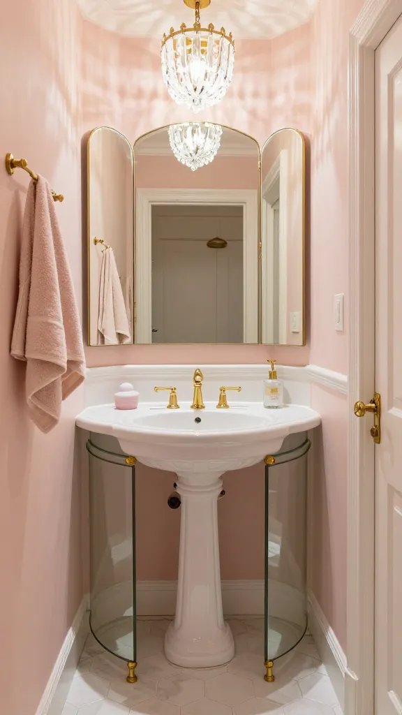 13 Small Bathroom with Hexagon Tile Floor: Chic Small-Space Hacks 8 Item 7