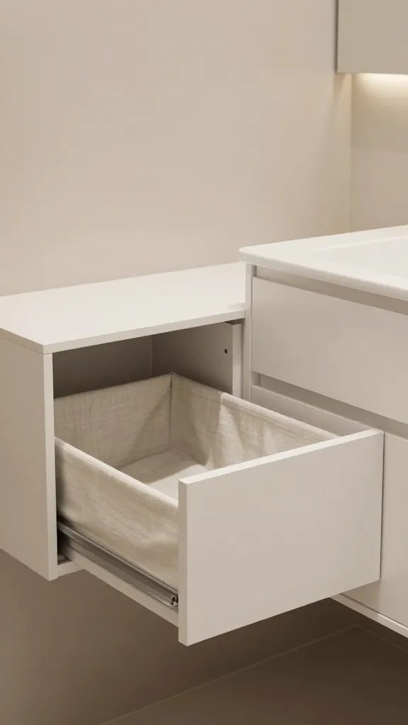 8 Small Bathroom Hamper Ideas to Elevate Clutter Fast 2 Item 1