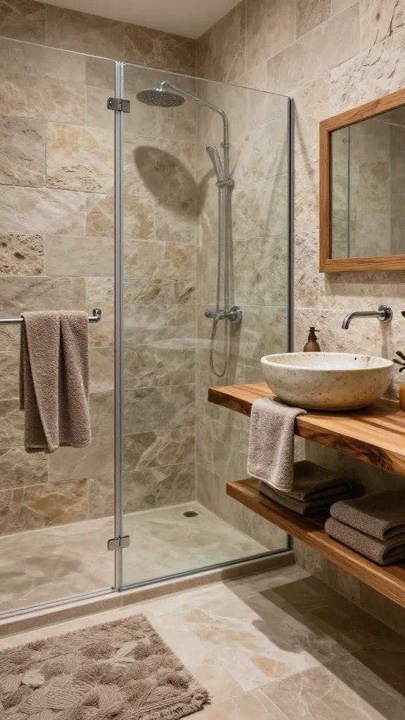 9 Small Bathroom with Glass Partition: Chic Ideas to Wow Tiny Spaces 7 Item 6