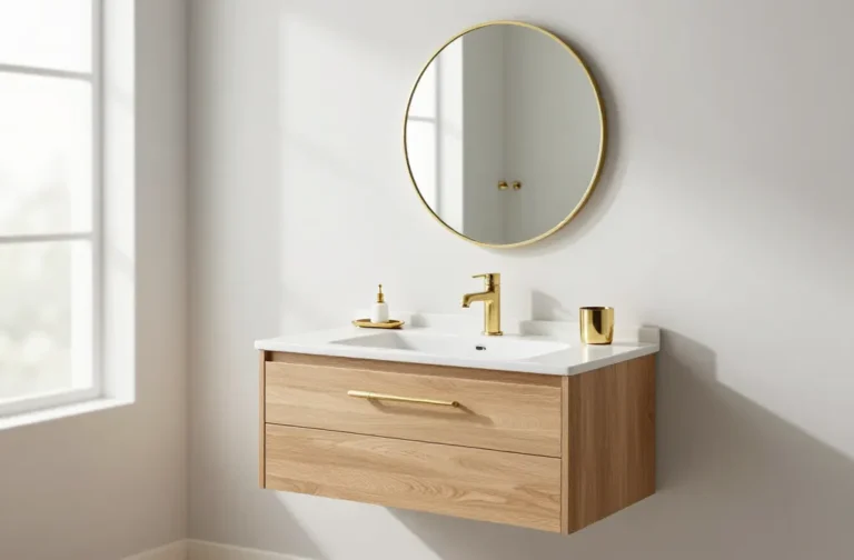 7 Small Bathroom with Gold Accents: Tiny Luxe Ideas 9 7 Small Bathroom with Gold Accents: Tiny Luxe Ideas