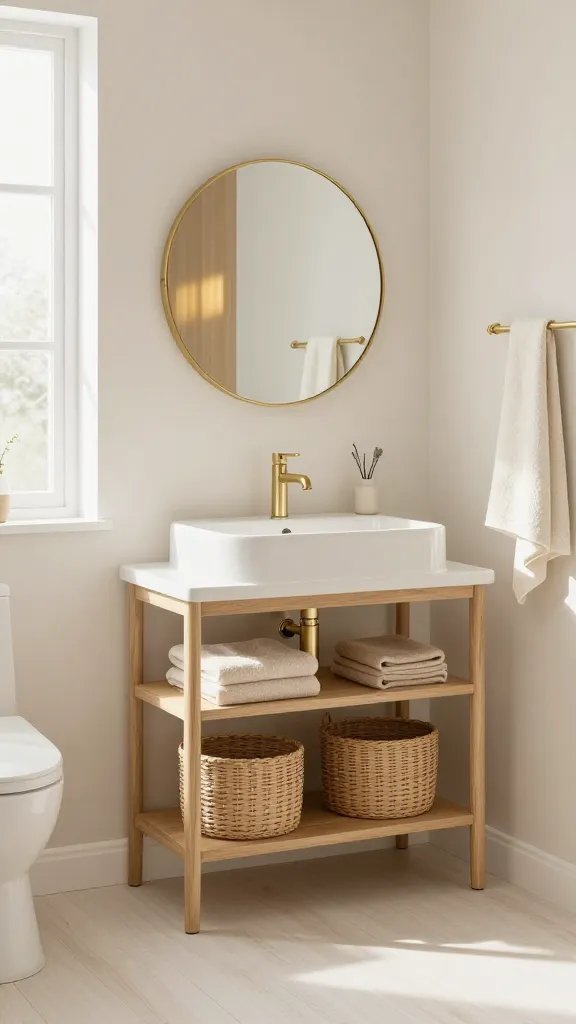 7 Small Bathroom with Gold Accents: Tiny Luxe Ideas 3 Item 2