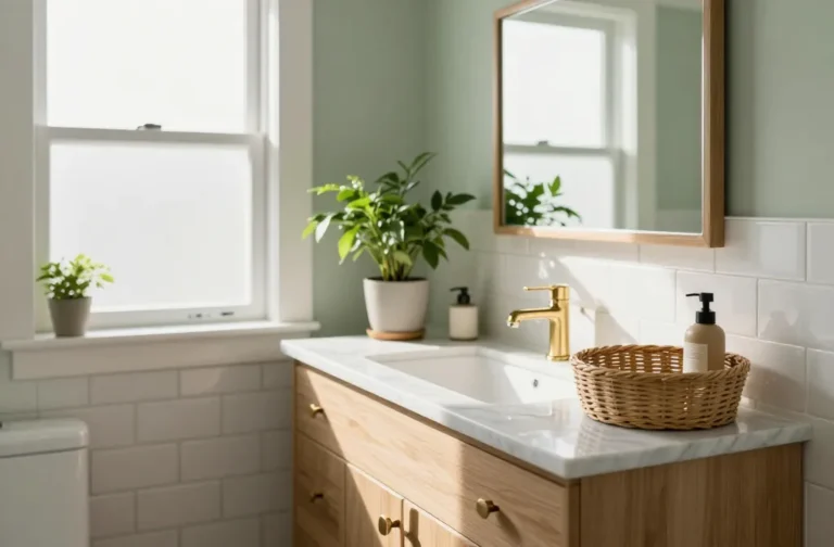 7 Green Small Bathroom: Tiny Oasis, Major Vibes 10 7 Green Small Bathroom: Tiny Oasis, Major Vibes