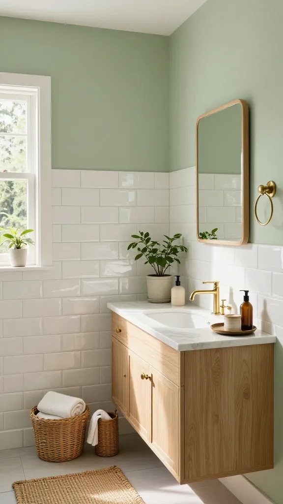 7 Green Small Bathroom: Tiny Oasis, Major Vibes 2 Item 1