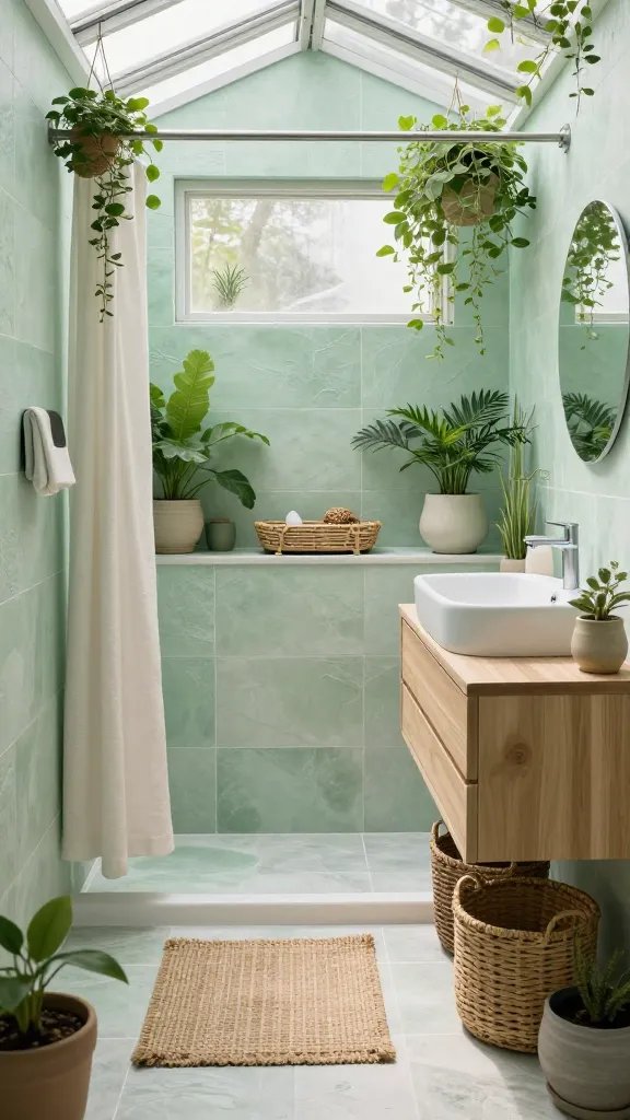 7 Green Small Bathroom: Tiny Oasis, Major Vibes 4 Item 3