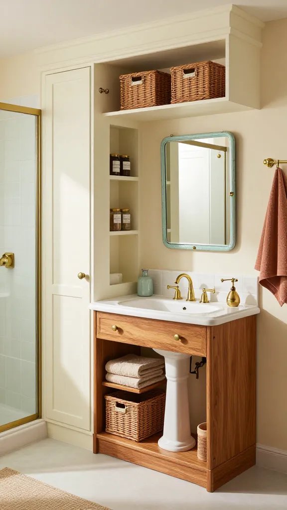 11 Small Bathroom Feel Bigger: Tiny Space, Big Wow 10 Item 9